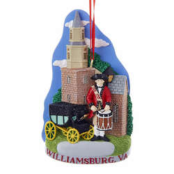 Item 100191 Williamsburg Scene Ornament