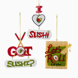 Item 100198 Sushi Ornament