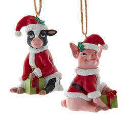 Item 100296 thumbnail Christmas Farm Animal Ornament