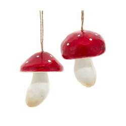 Item 100318 Red Mushroom Ornament