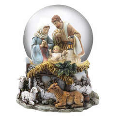 Item 100392 thumbnail Holy Family Musical Waterglobe