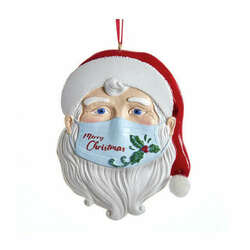 Item 100408 thumbnail Santa With Mask Ornament