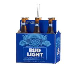 Item 100484 thumbnail Bud Light Beer Six-Pack Ornament