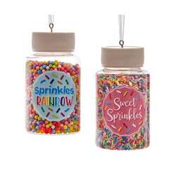 Item 100562 Cookie Sprinkles Jar Ornament