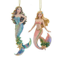 Item 100583 thumbnail Electoplated Mermaid Ornament
