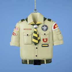 Item 100703 Boy Scouts Tan Shirt Ornament