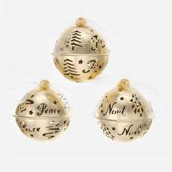 Item 100734 Gold Jingle Bell Ornament