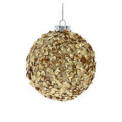Item 100782 thumbnail Gold Glitter Ball Ornament