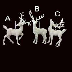 Item 100798 White Deer Ornament