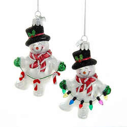 Item 100816 thumbnail Noble Gems Snowman Ornament