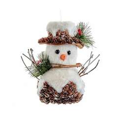 Item 100912 Pinecone Snowman Ornament