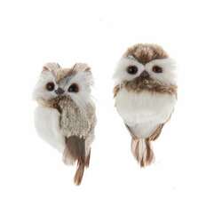 Item 100923 Brown/Gray Owl Ornament