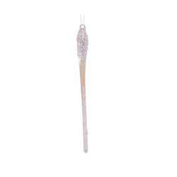 Item 100992 thumbnail Glass Iridescent Icicle Ornament