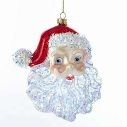 Item 101076 Santa Head Ornament