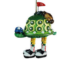 Item 101300 Golfing Turtle Ornament