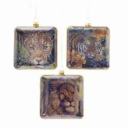 Item 101373 Leopard/Tiger/Lion Ornament
