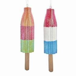 Item 101450 Ice Rocket Popsicle Ornament