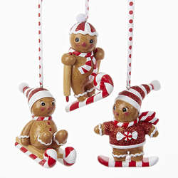 Item 101468 Ronnie Rooney Gingerbread Sports Ornament