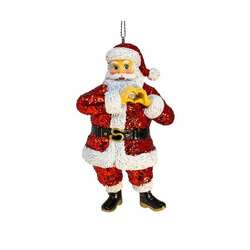 Item 101471 thumbnail Santa Heart Hands Ornament