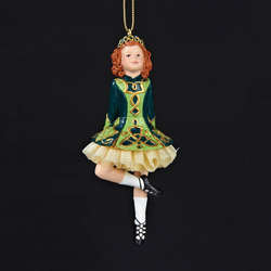 Item 101476 Irish Girl Ornament