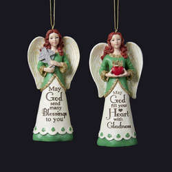 Item 101491 Irish Angel Ornament 