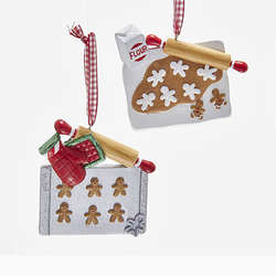 Item 101643 Gingerbread Baking Sheet Ornament