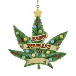Item 101654 thumbnail Cannabis Ornament