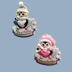 Item 101756 Baby's First Christmas Penguin Ornament