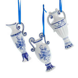 Item 101765 thumbnail Blue Delft Vase Ornament