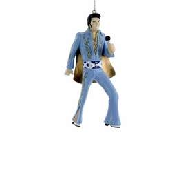 Item 101775 Blue Suit Elvis Ornament