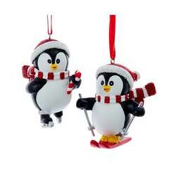 Item 101824 Skating/Skiing Penguin Ornament