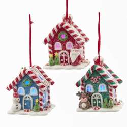 Item 101845 LED Candy House Ornament