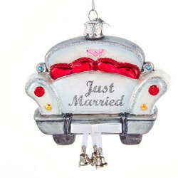Item 101957 thumbnail Noble Gems Just Married Car Ornament