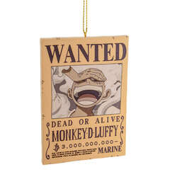 Item 101960 thumbnail Luffy Wanted Poster Ornament