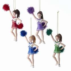 Item 101962 Cheerleader Pompom Ornament