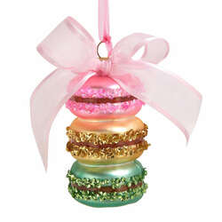 Item 102022 Macarons With Bow Ornament