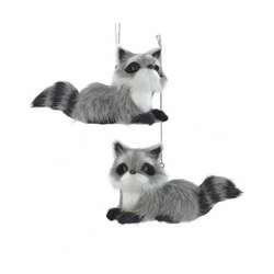 Item 102045 Furry Raccoon Ornament