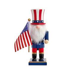 Item 102054 Patriotic Gnome Nutcracker