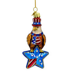 Item 102082 Noble Gems American Eagle Ornament