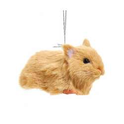 Item 102125 Furry Hamster Ornament