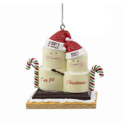 Item 102192 Hershey S'mores Couple Ornament