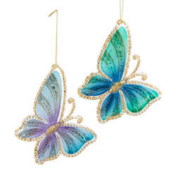 Item 102208 Peacock Butterfly Ornament