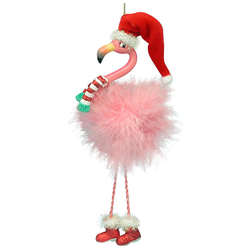 Item 102240 Flamingo With Dangle Legs Ornament
