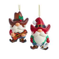 Item 102305 Western Cowboy Gnome Ornament