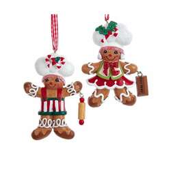Item 102318 thumbnail Gingerbread Baker Boy/Girl Ornament
