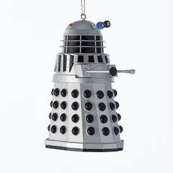 Item 102333 Doctor Who Silver Warrior Dalek Ornament