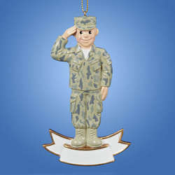Item 102362 Personalizable U.S. Army Soldier Ornament