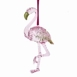 Item 102497 Pink Flamingo Ornament