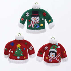 Item 102664 Knitted Sweater Ornament