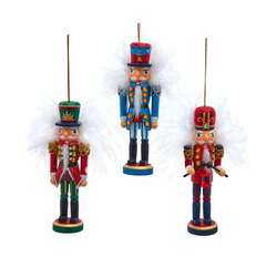 Item 102718 thumbnail Hollywood Colorful Soldier Nutcracker Ornament